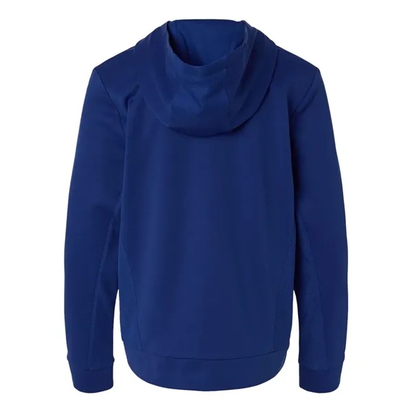 Team 365 Youth Squad Hooded Tech Fleece Pullover - Team 365 Youth Squad Hooded Tech Fleece Pullover - Image 24 of 24