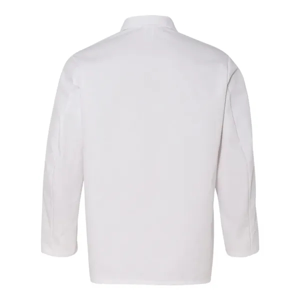 Chef Designs Gripper Front Short Butcher Coat - Chef Designs Gripper Front Short Butcher Coat - Image 3 of 3