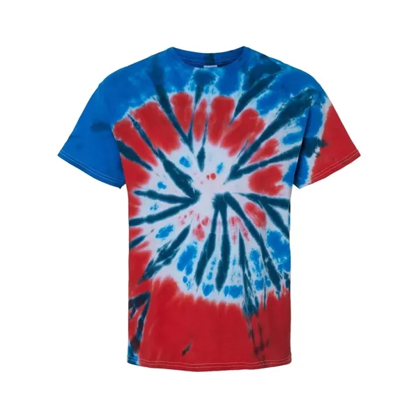 Colortone Unisex Multi-Color Tie-Dyed T-Shirt - Colortone Unisex Multi-Color Tie-Dyed T-Shirt - Image 38 of 115