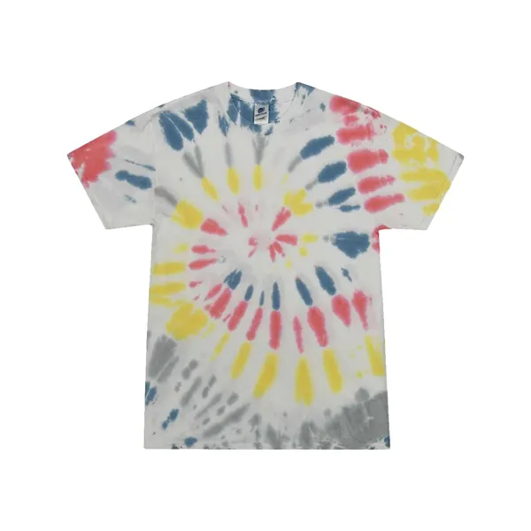 Colortone Unisex Multi-Color Tie-Dyed T-Shirt - Colortone Unisex Multi-Color Tie-Dyed T-Shirt - Image 112 of 115