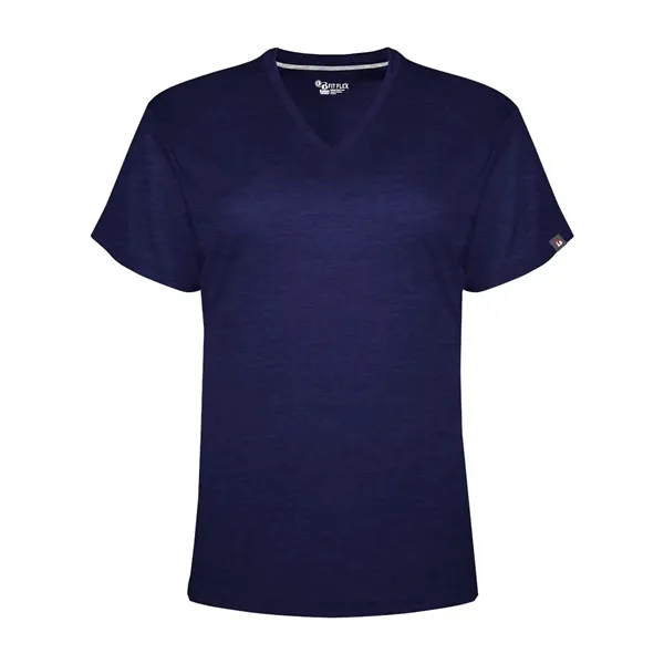 Badger Women's FitFlex Performance V-Neck T-Shirt