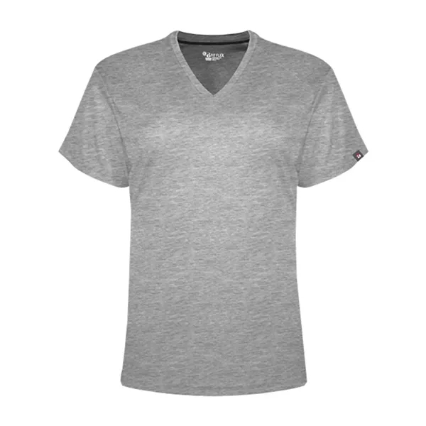 Badger Women's FitFlex Performance V-Neck T-Shirt