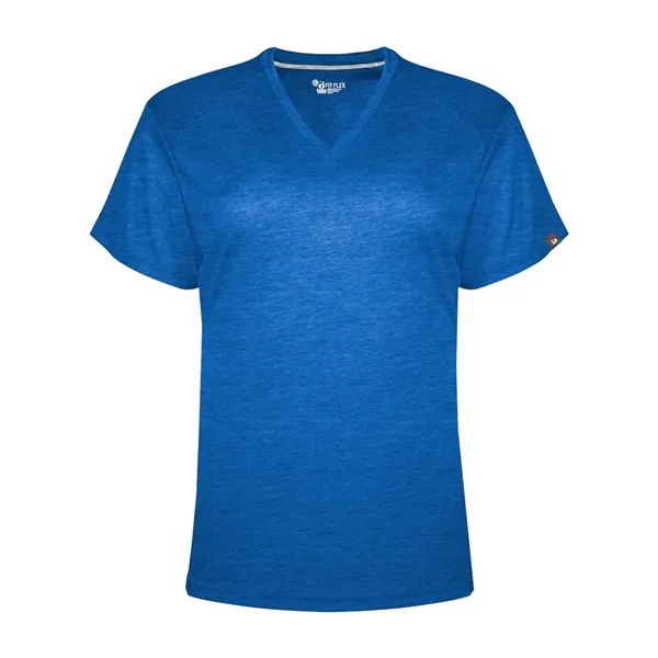 Badger Women's FitFlex Performance V-Neck T-Shirt