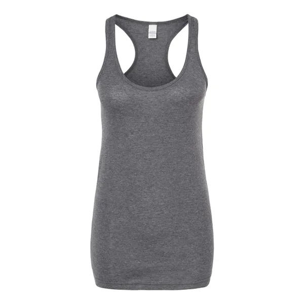 Tultex Women's Poly-Rich Racerback Tank Top - Tultex Women's Poly-Rich Racerback Tank Top - Image 3 of 18