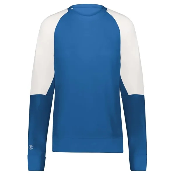 Holloway Women's Momentum Team Crewneck Sweatshirt - Holloway Women's Momentum Team Crewneck Sweatshirt - Image 7 of 10