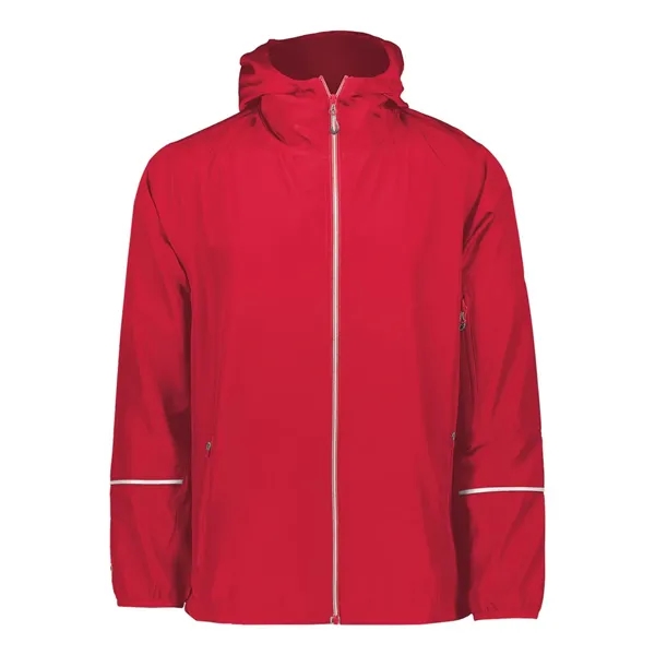 Holloway Men's Packable Hooded Jacket - Holloway Men's Packable Hooded Jacket - Image 19 of 20