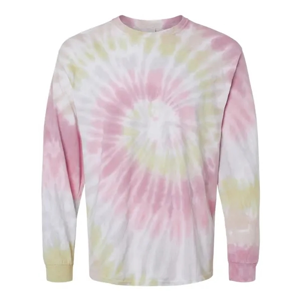 Custom Colortone Unisex Tie-Dyed Long Sleeve T-Shirt