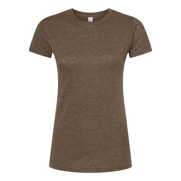Tultex Women's Poly-Rich T-Shirt - Tultex Women's Poly-Rich T-Shirt - Image 5 of 28