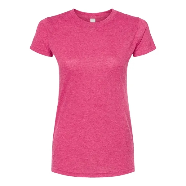 Tultex Women's Poly-Rich T-Shirt - Tultex Women's Poly-Rich T-Shirt - Image 9 of 28