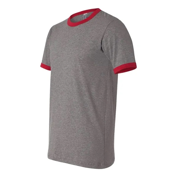 BELLA + CANVAS Men's Jersey Heather Ringer Tee - BELLA + CANVAS Men's Jersey Heather Ringer Tee - Image 5 of 12