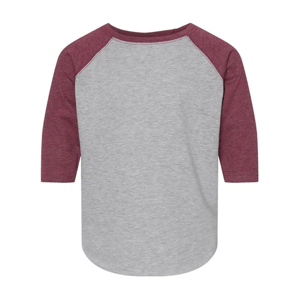 Rabbit Skins Toddler Baseball Fine Jersey Three-Quarter S... - Rabbit Skins Toddler Baseball Fine Jersey Three-Quarter S... - Image 6 of 25