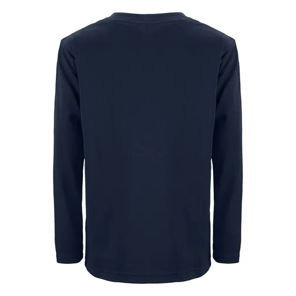 Clique Spin Performance Youth Long Sleeve Tee - Clique Spin Performance Youth Long Sleeve Tee - Image 5 of 11