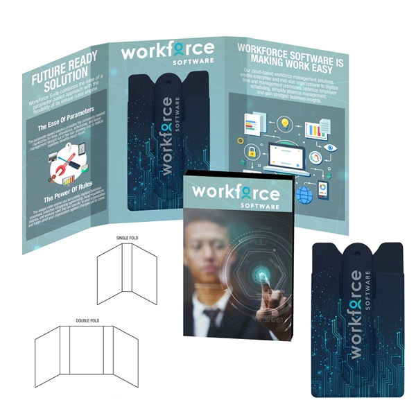 Tek Booklet with Full Color Silicone Stand and Wallet - Tek Booklet with Full Color Silicone Stand and Wallet - Image 1 of 1
