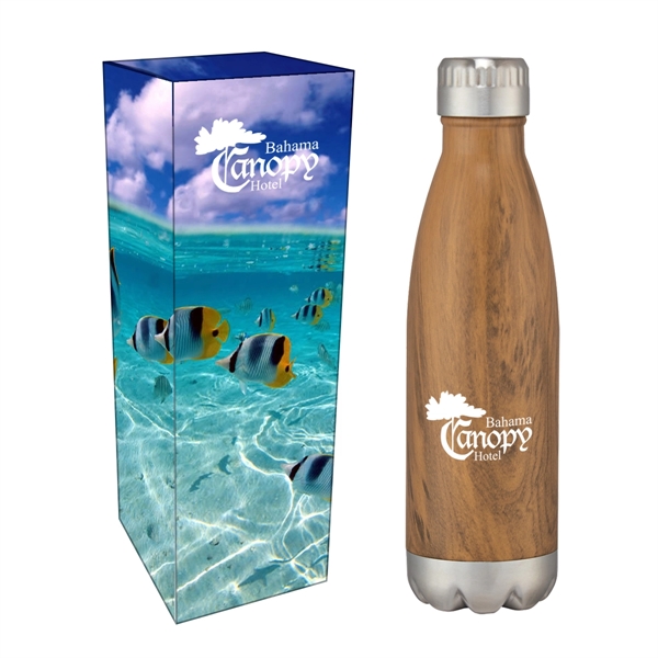 Swiggy Stainless Steel Water Bottle 16oz with Custom Box