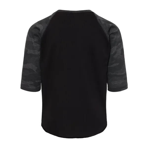 LAT Youth Baseball Fine Jersey Three-Quarter Sleeve Tee - LAT Youth Baseball Fine Jersey Three-Quarter Sleeve Tee - Image 2 of 24