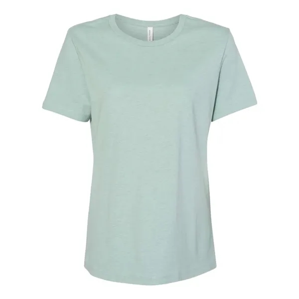 BELLA + CANVAS Women's Relaxed Fit Heather CVC Tee - BELLA + CANVAS Women's Relaxed Fit Heather CVC Tee - Image 46 of 71