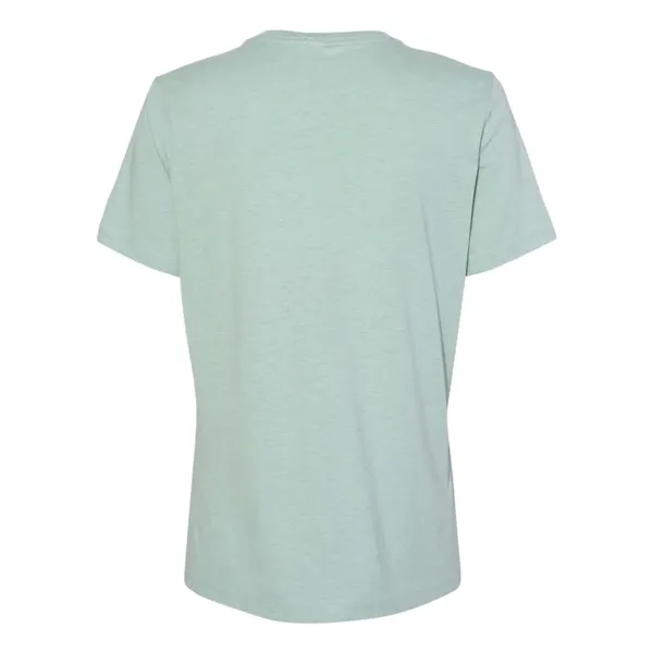 BELLA + CANVAS Women's Relaxed Fit Heather CVC Tee - BELLA + CANVAS Women's Relaxed Fit Heather CVC Tee - Image 47 of 71