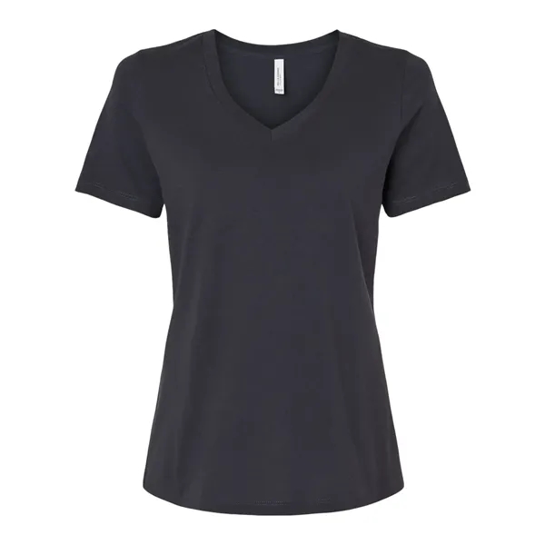 BELLA + CANVAS Women's Relaxed Jersey V-Neck Tee - BELLA + CANVAS Women's Relaxed Jersey V-Neck Tee - Image 10 of 48