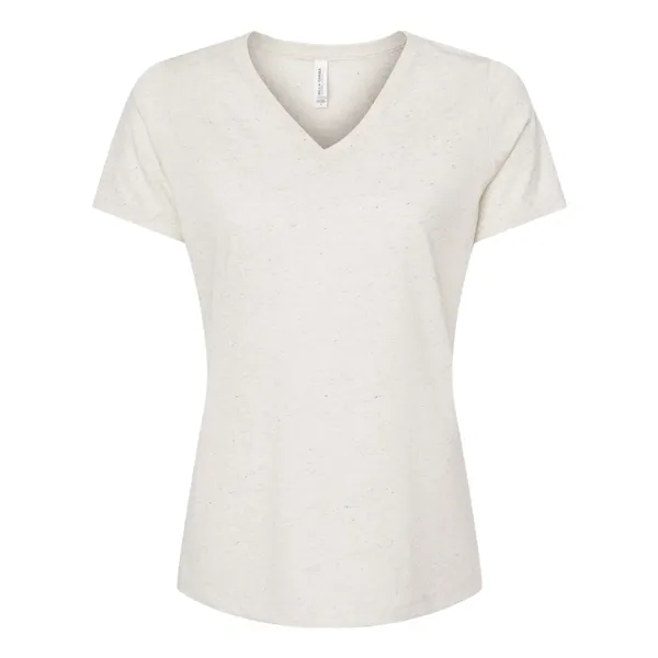 BELLA + CANVAS Women's Relaxed Triblend V-Neck Tee - BELLA + CANVAS Women's Relaxed Triblend V-Neck Tee - Image 7 of 16