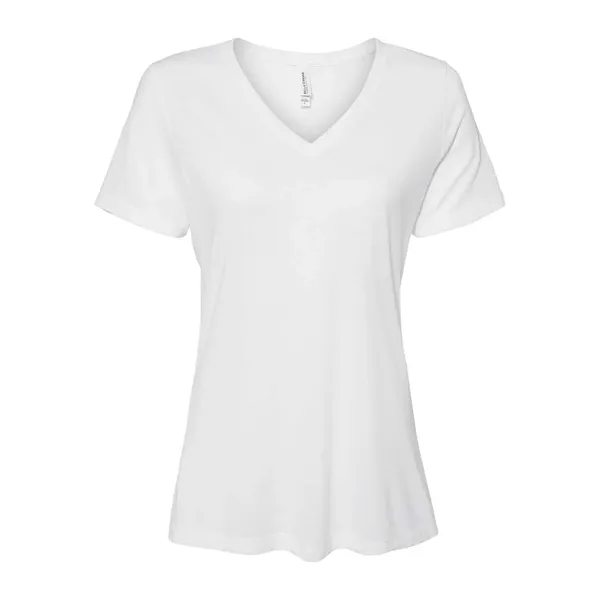 BELLA + CANVAS Women's Relaxed Triblend V-Neck Tee - BELLA + CANVAS Women's Relaxed Triblend V-Neck Tee - Image 13 of 16