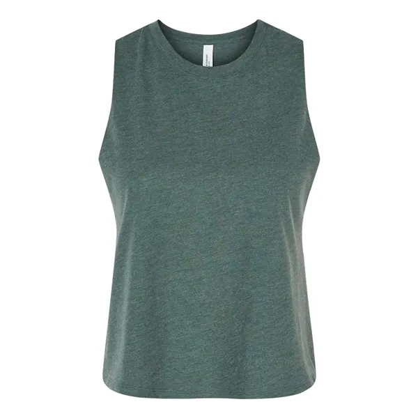 BELLA + CANVAS Women's Racerback Crop Tank - BELLA + CANVAS Women's Racerback Crop Tank - Image 10 of 34