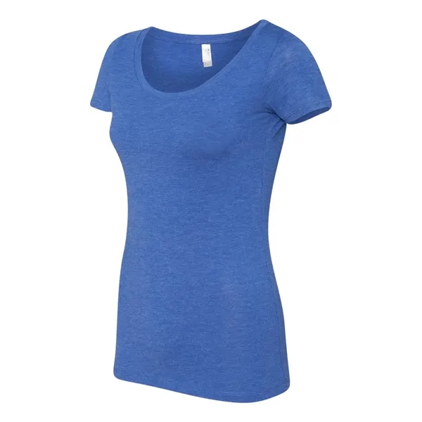 Next Level Women's Triblend Scoop Neck T-Shirt - Next Level Women's Triblend Scoop Neck T-Shirt - Image 15 of 18