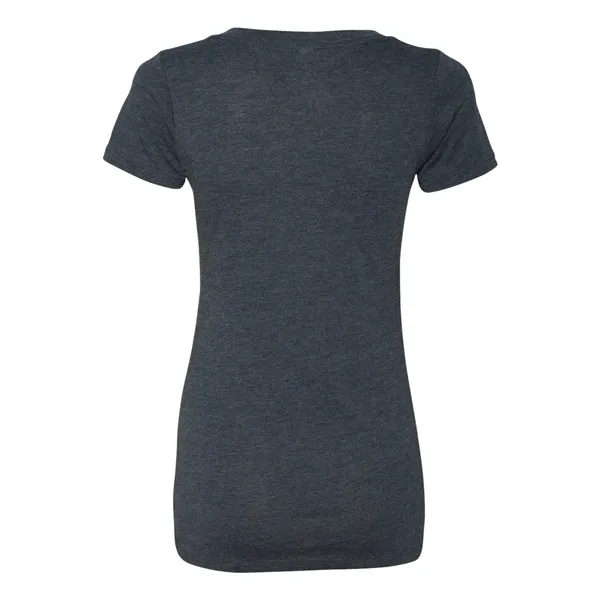 Next Level Women's Triblend Deep V-Neck T-Shirt - Next Level Women's Triblend Deep V-Neck T-Shirt - Image 4 of 14