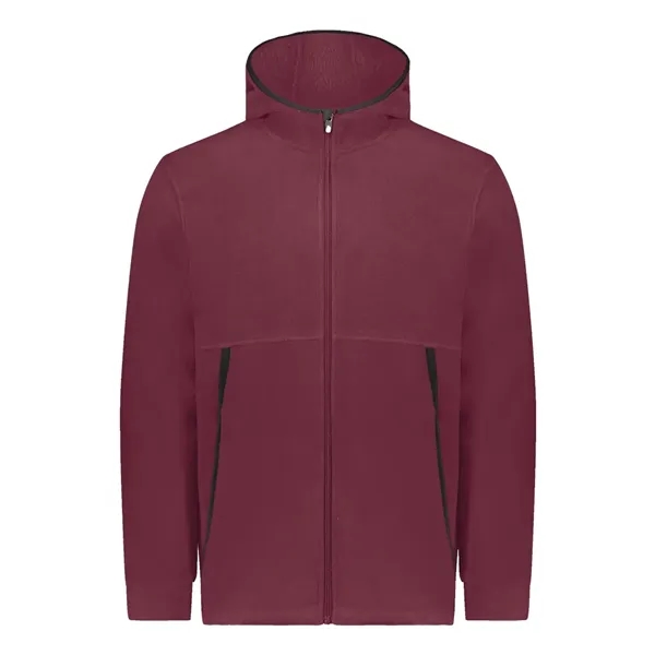 Augusta Sportswear Unisex Eco Revive™ Polar Fleece Hooded... - Augusta Sportswear Unisex Eco Revive™ Polar Fleece Hooded... - Image 7 of 20