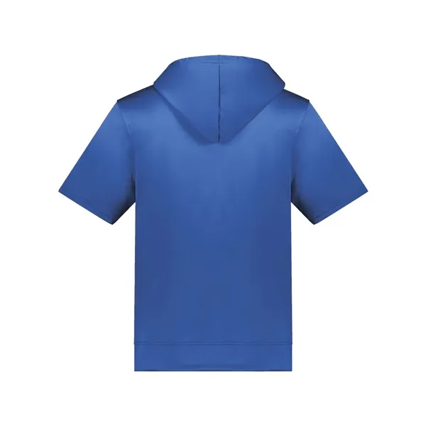 Augusta Sportswear Unisex Fleece Short Sleeve Hooded Pull... - Augusta Sportswear Unisex Fleece Short Sleeve Hooded Pull... - Image 10 of 14