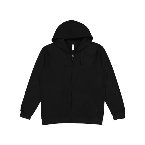 LAT Unisex Full-Zip Fleece Hoodie Sweatshirt - LAT Unisex Full-Zip Fleece Hoodie Sweatshirt - Image 1 of 16