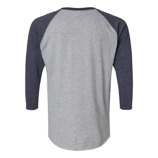 LAT Men's Baseball Fine Jersey Three-Quarter Sleeve Tee - LAT Men's Baseball Fine Jersey Three-Quarter Sleeve Tee - Image 11 of 32