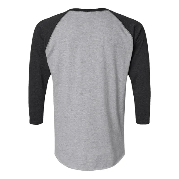 LAT Men's Baseball Fine Jersey Three-Quarter Sleeve Tee - LAT Men's Baseball Fine Jersey Three-Quarter Sleeve Tee - Image 23 of 32