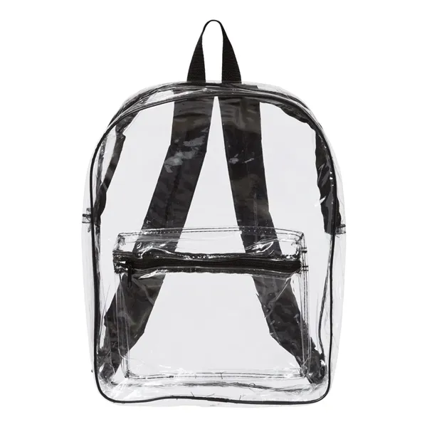 Liberty Bags Clear PVC Backpack - Liberty Bags Clear PVC Backpack - Image 0 of 3