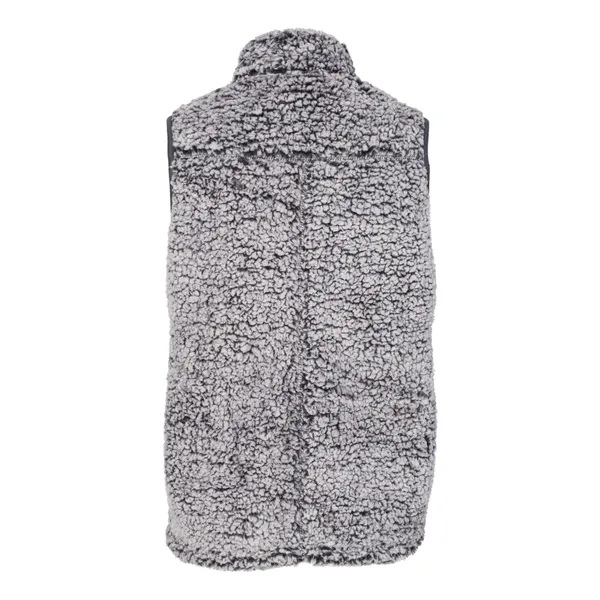 J. America Women's Epic Sherpa Full-Zip Vest - J. America Women's Epic Sherpa Full-Zip Vest - Image 2 of 4