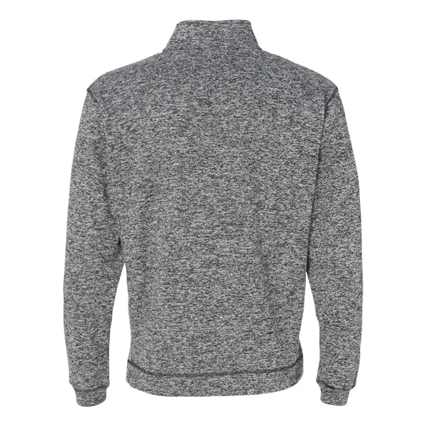 J. America Men's Cosmic Fleece Quarter-Zip Sweatshirt - J. America Men's Cosmic Fleece Quarter-Zip Sweatshirt - Image 2 of 11