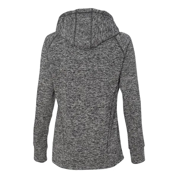 J. America Women's Cosmic Fleece Hooded Sweatshirt - J. America Women's Cosmic Fleece Hooded Sweatshirt - Image 4 of 23
