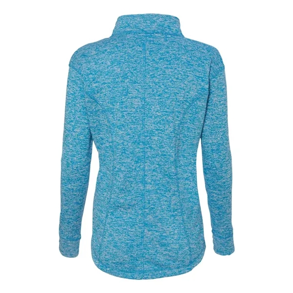 J. America Women's Cosmic Fleece Quarter-Zip Pullover - J. America Women's Cosmic Fleece Quarter-Zip Pullover - Image 6 of 25