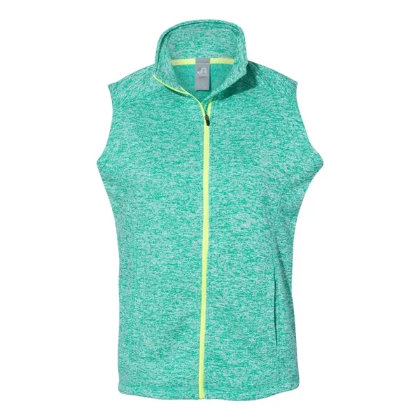J. America Women's Cosmic Fleece Vest - J. America Women's Cosmic Fleece Vest - Image 4 of 8