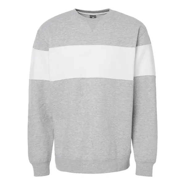 J. America Unisex Varsity Fleece Crewneck Sweatshirt - J. America Unisex Varsity Fleece Crewneck Sweatshirt - Image 5 of 6