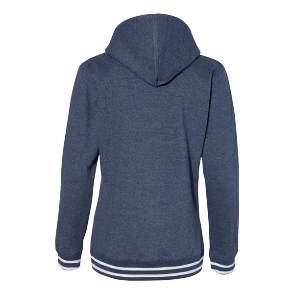 J. America Women's Relay Hooded Sweatshirt - J. America Women's Relay Hooded Sweatshirt - Image 4 of 8