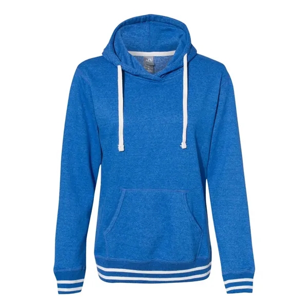 J. America Women's Relay Hooded Sweatshirt - J. America Women's Relay Hooded Sweatshirt - Image 6 of 8