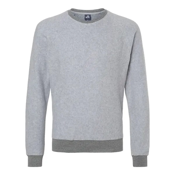 J. America Unisex Flip Side Fleece Crewneck Sweatshirt