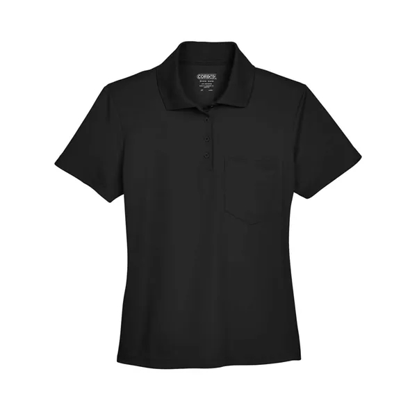 Custom CORE365 Women's Origin Performance Pique Polo with Pocket