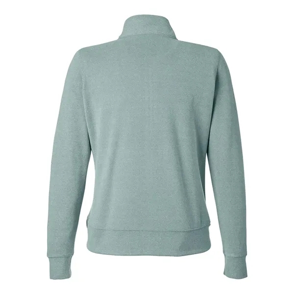 J. America Women's Element Fleece Quarter-Zip Sweatshirt - J. America Women's Element Fleece Quarter-Zip Sweatshirt - Image 7 of 8