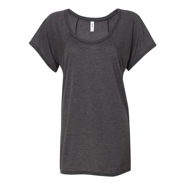 BELLA + CANVAS Women's Flowy Raglan Tee - BELLA + CANVAS Women's Flowy Raglan Tee - Image 4 of 12