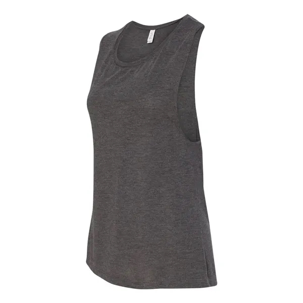 BELLA + CANVAS Women's Flowy Scoop Muscle Tank - BELLA + CANVAS Women's Flowy Scoop Muscle Tank - Image 24 of 82