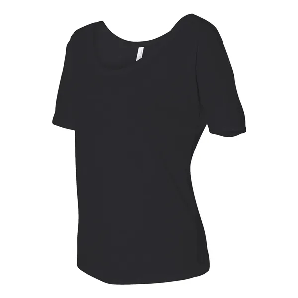 BELLA + CANVAS Women's Slouchy Tee - BELLA + CANVAS Women's Slouchy Tee - Image 11 of 83