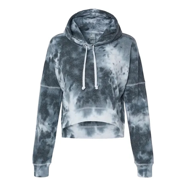 J. America Women's Crop Hooded Sweatshirt - J. America Women's Crop Hooded Sweatshirt - Image 5 of 14