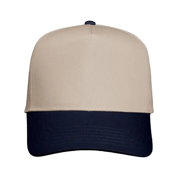 Valucap Five-Panel Twill Cap - Valucap Five-Panel Twill Cap - Image 13 of 56