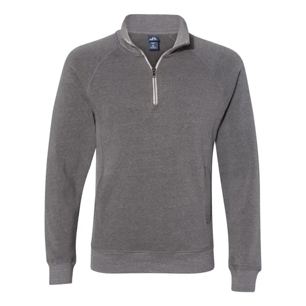 J. America Men's Triblend Quarter-Zip Sweatshirt - J. America Men's Triblend Quarter-Zip Sweatshirt - Image 13 of 18